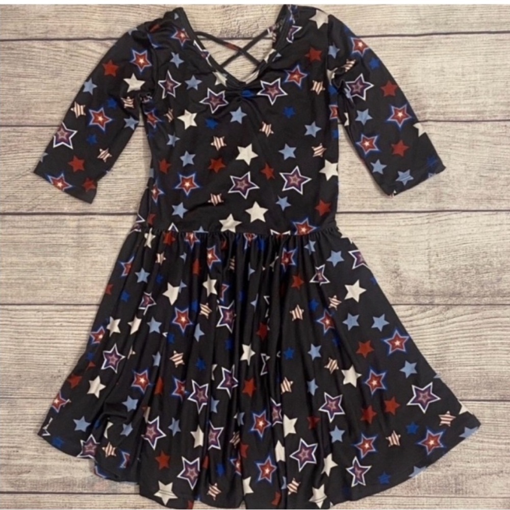 Dot Dot Smile Star dress size 5/6 girls